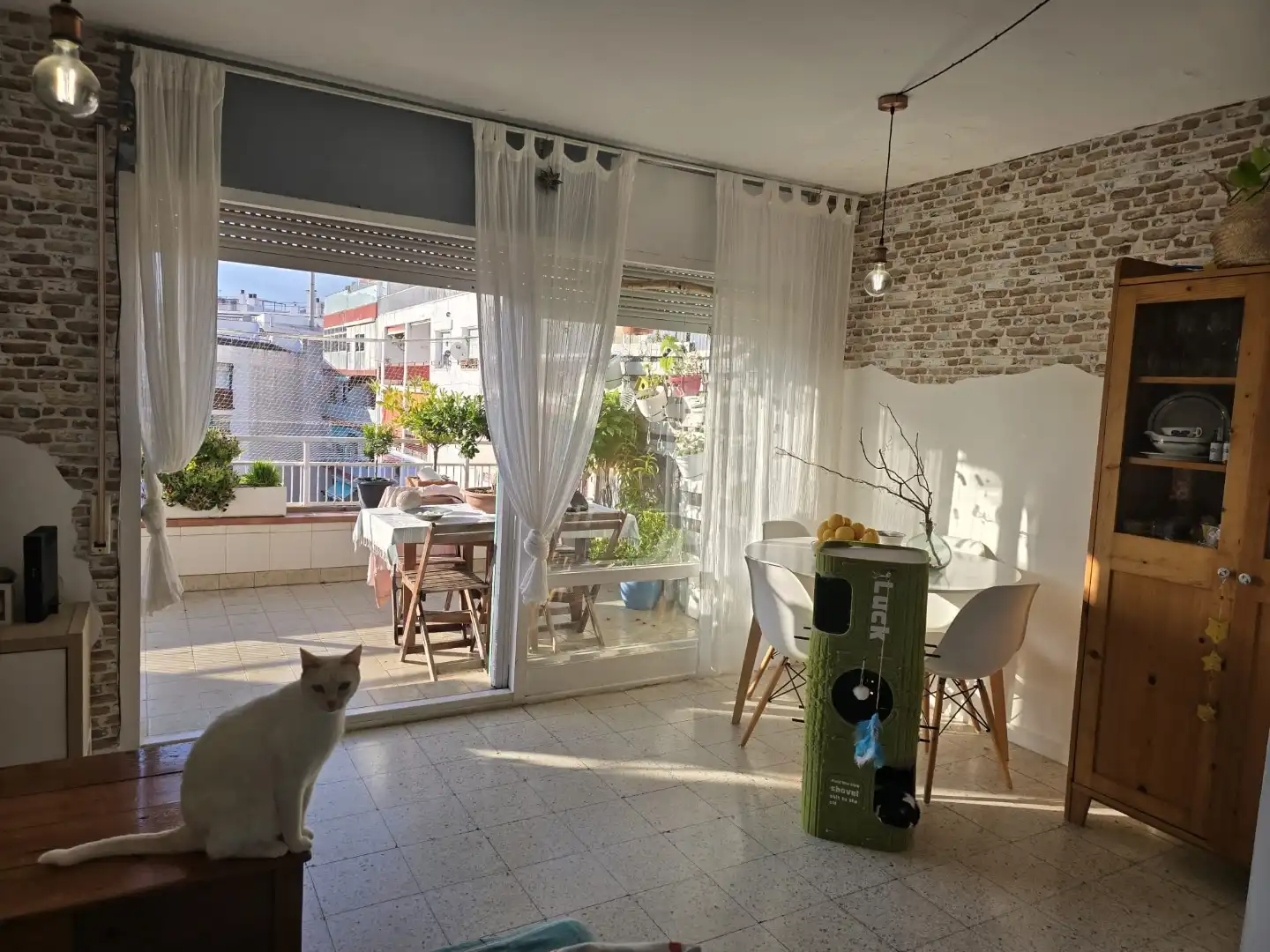 Flat for sale in N-2, 123, Centre Living room of Flat for sale in Pineda de Mar with Terrace