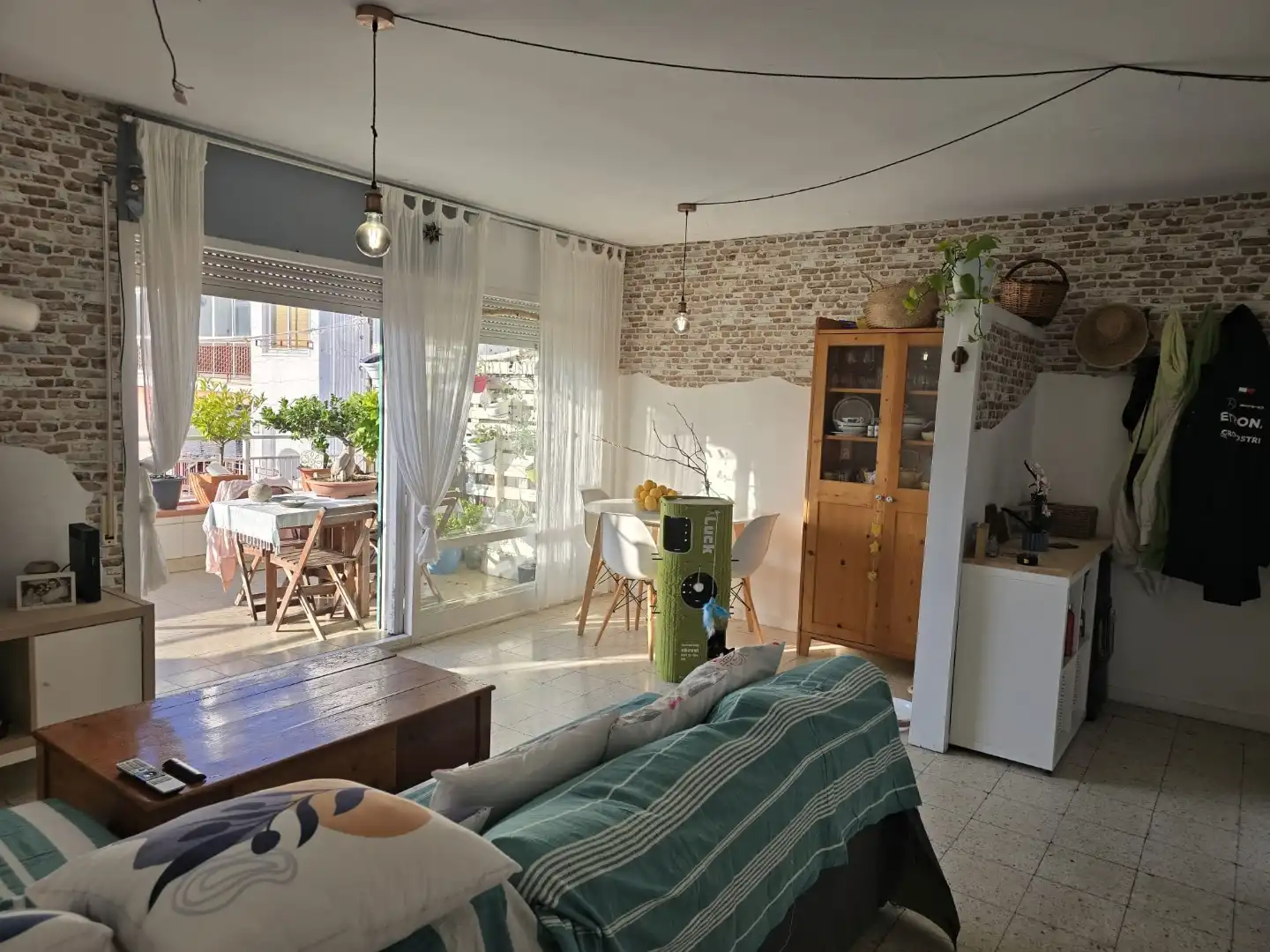 Flat for sale in N-2, 123, Centre Living room of Flat for sale in Pineda de Mar with Terrace