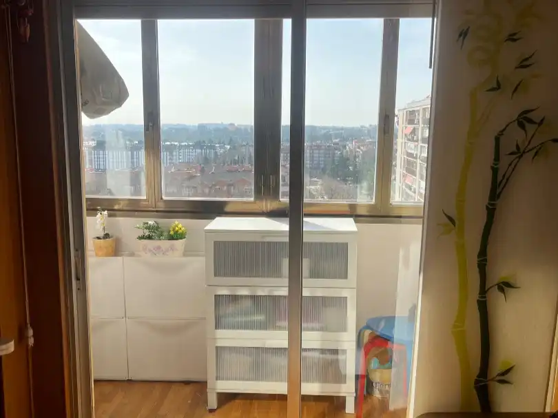 Zimmer in Calle de Mota del Cuervo, 3, Canillas Terrasse von Wohnung zur untervermieten in Madrid