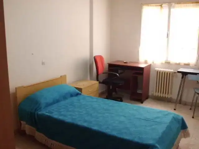 Room in Calle de Camino Cañete, 4, Centro Bedroom of Flat for share in Cuenca with Heating, Terrace and Furnished