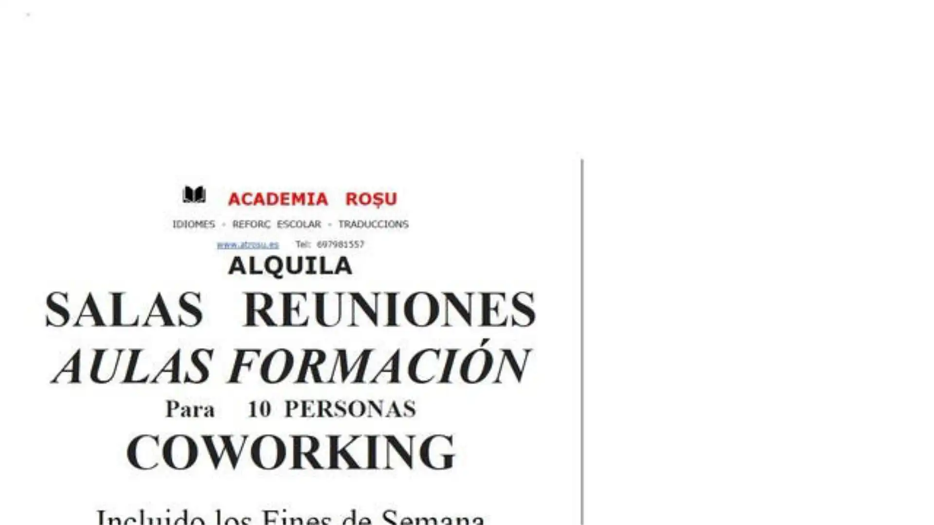 Oficina de lloguer a El Besós i el Maresme Oficina de lloguer en Barcelona amb Aire condicionat