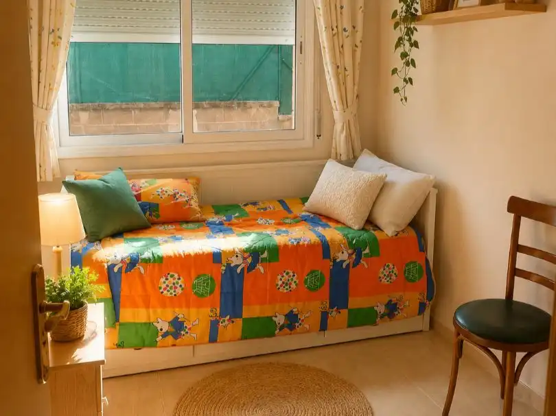 Wohnung zum Verkauf in Passeig 1 D'octubre, 3, La Pobla de Segur Schlafzimmer von Wohnung zum Verkauf in La Pobla de Segur mit Terrasse und Balkon