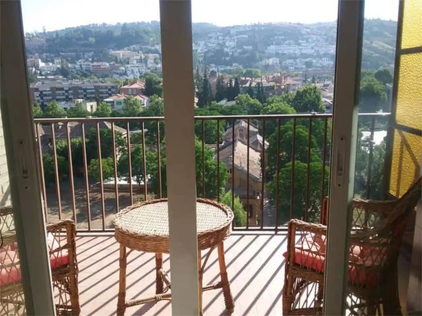 Wohnung zur Miete in Cervantes Terrasse von Wohnung zur Miete in Granada mit Heizung, Privatgarten und Terrasse