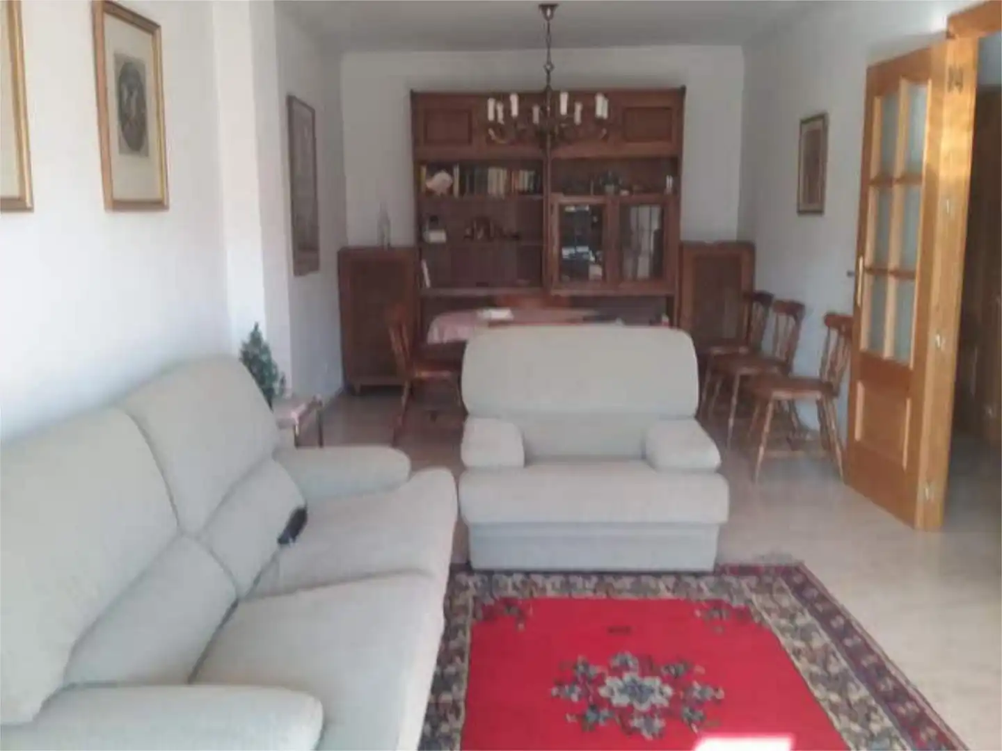 Wohnung zur Miete in Cervantes Wohnzimmer von Wohnung zur Miete in Granada mit Heizung, Privatgarten und Terrasse