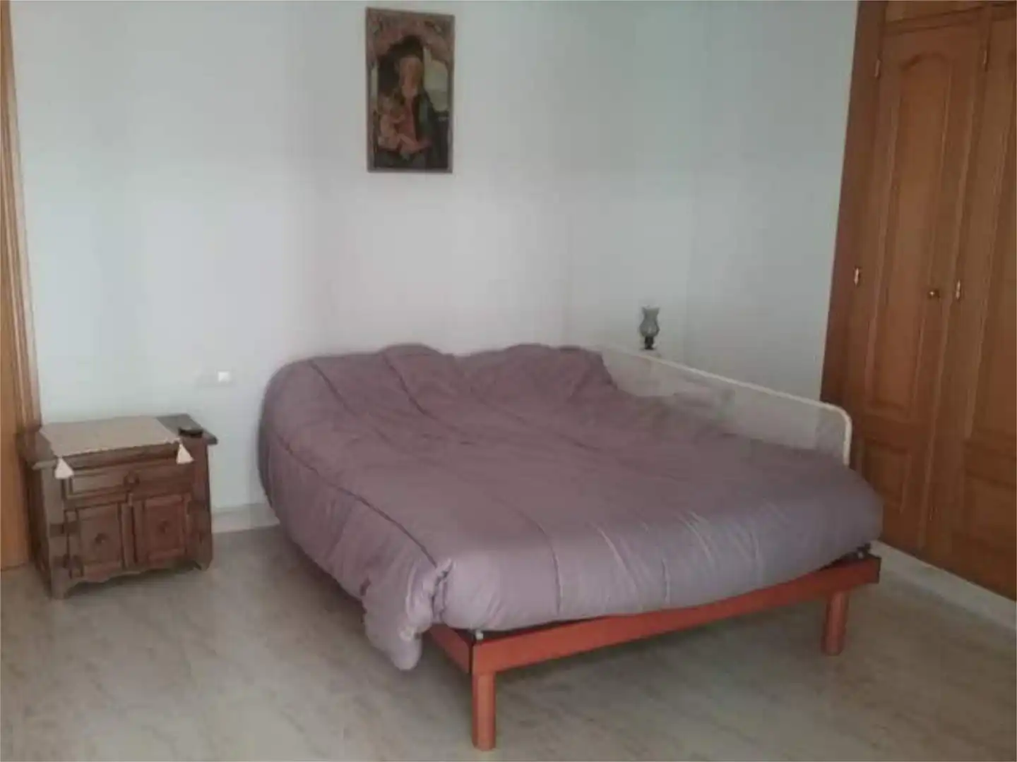 Wohnung zur Miete in Cervantes Schlafzimmer von Wohnung zur Miete in Granada mit Heizung, Privatgarten und Terrasse