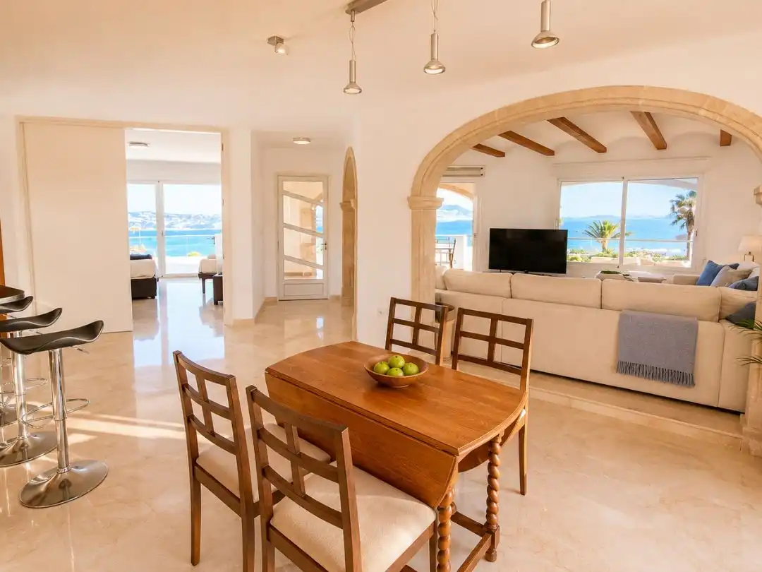 Houses for rent in Carrer Cuesta de San Antonio, 74, Puerto Dining room of Houses for rent in Jávea / Xàbia with Air Conditioner, Heating and Private garden