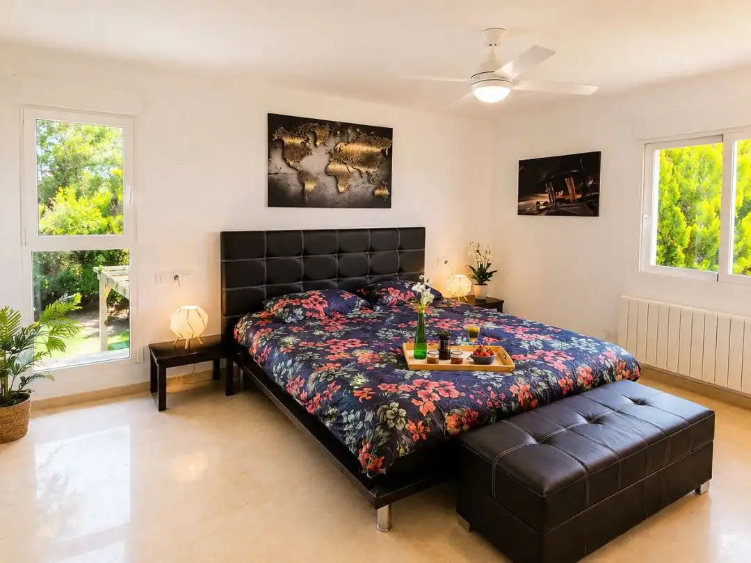 Houses for rent in Carrer Cuesta de San Antonio, 74, Puerto Bedroom of Houses for rent in Jávea / Xàbia with Air Conditioner, Heating and Private garden