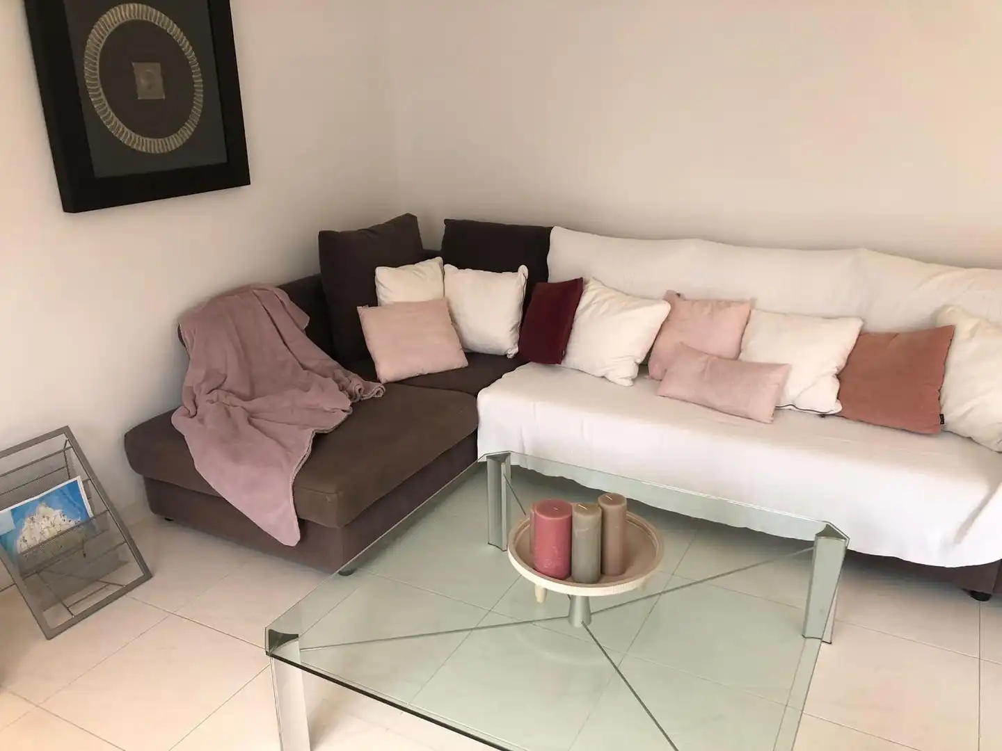 Living room of Flat for rent in Dénia  with Air Conditioner, Heating and Terrace