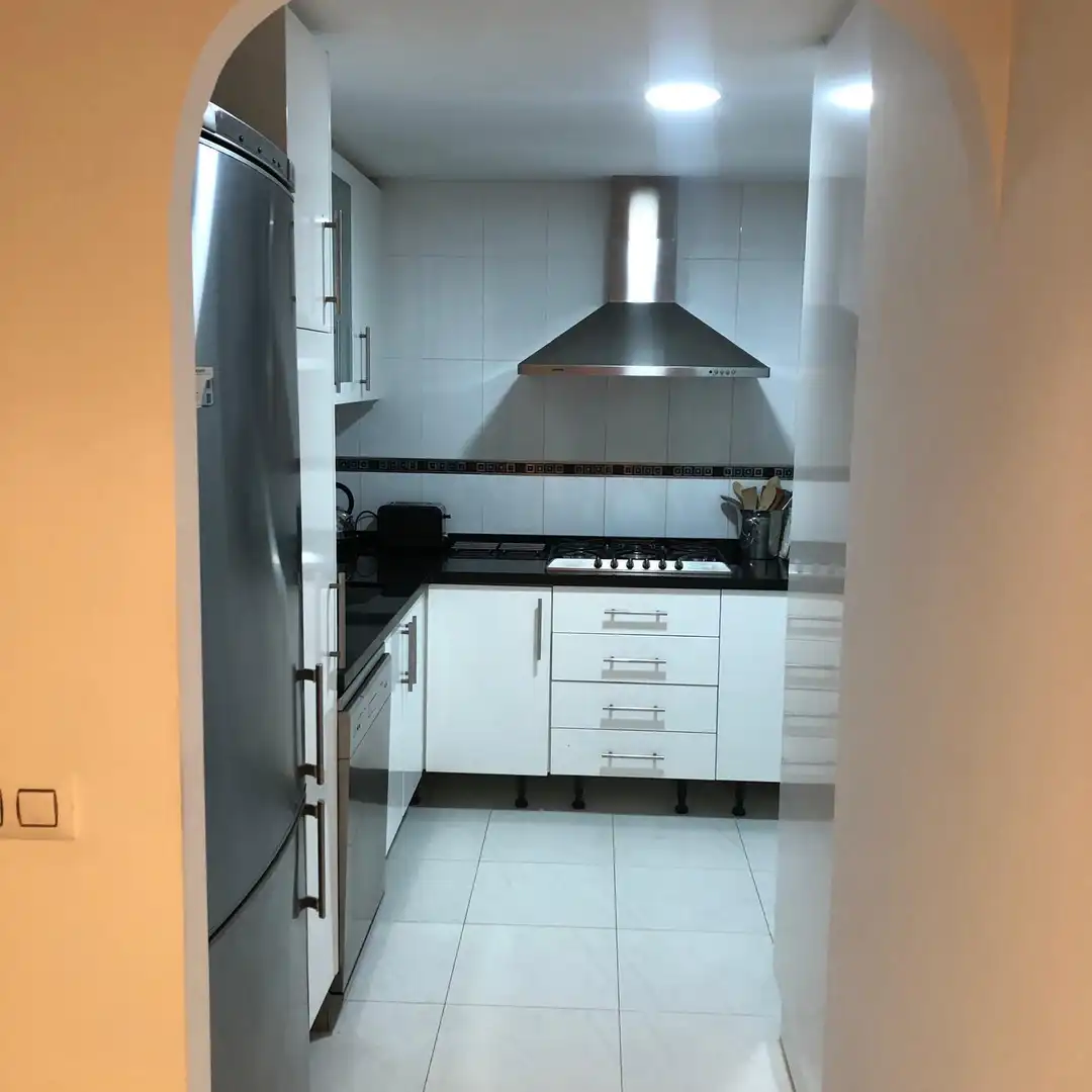 Kitchen of Flat for rent in Dénia  with Air Conditioner, Heating and Terrace