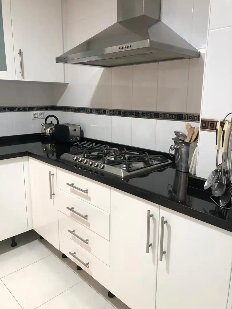 Kitchen of Flat for rent in Dénia  with Air Conditioner, Heating and Terrace