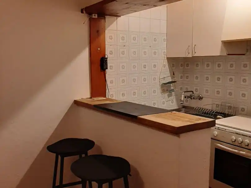 Apartamento de alquiler en Rúa dos Pelamios, 18, Campus Norte - San Caetano Cocina de Apartamento de alquiler en Santiago de Compostela con Calefacción y Amueblado