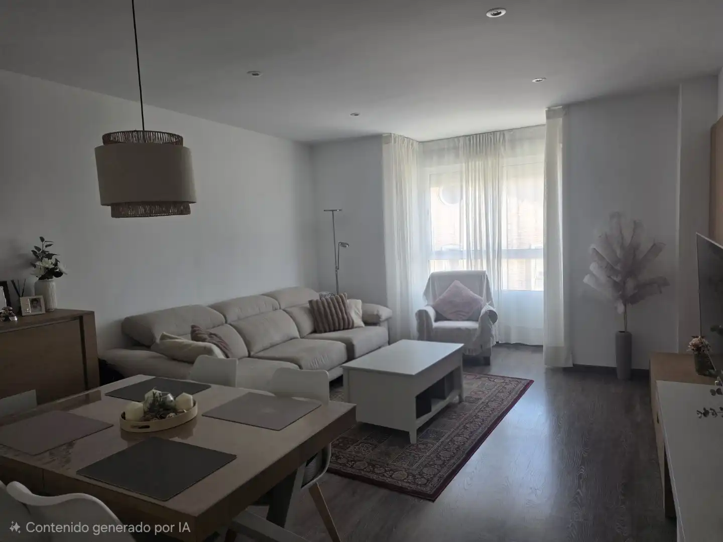 Sala de estar de Piso en venta en Algemesí con Aire acondicionado, Calefacción y Parquet
