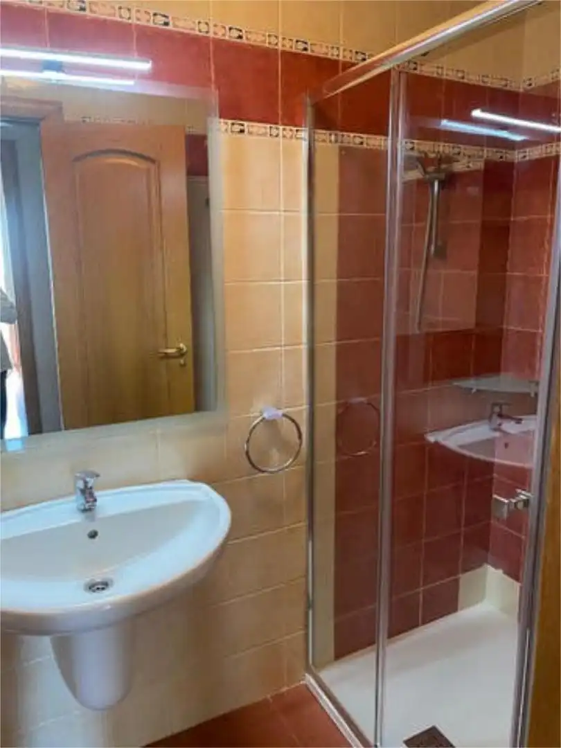 Flat for rent in Acea de Olga - Augas Férreas Bathroom of Flat for rent in Lugo with Heating, Terrace and Storage room