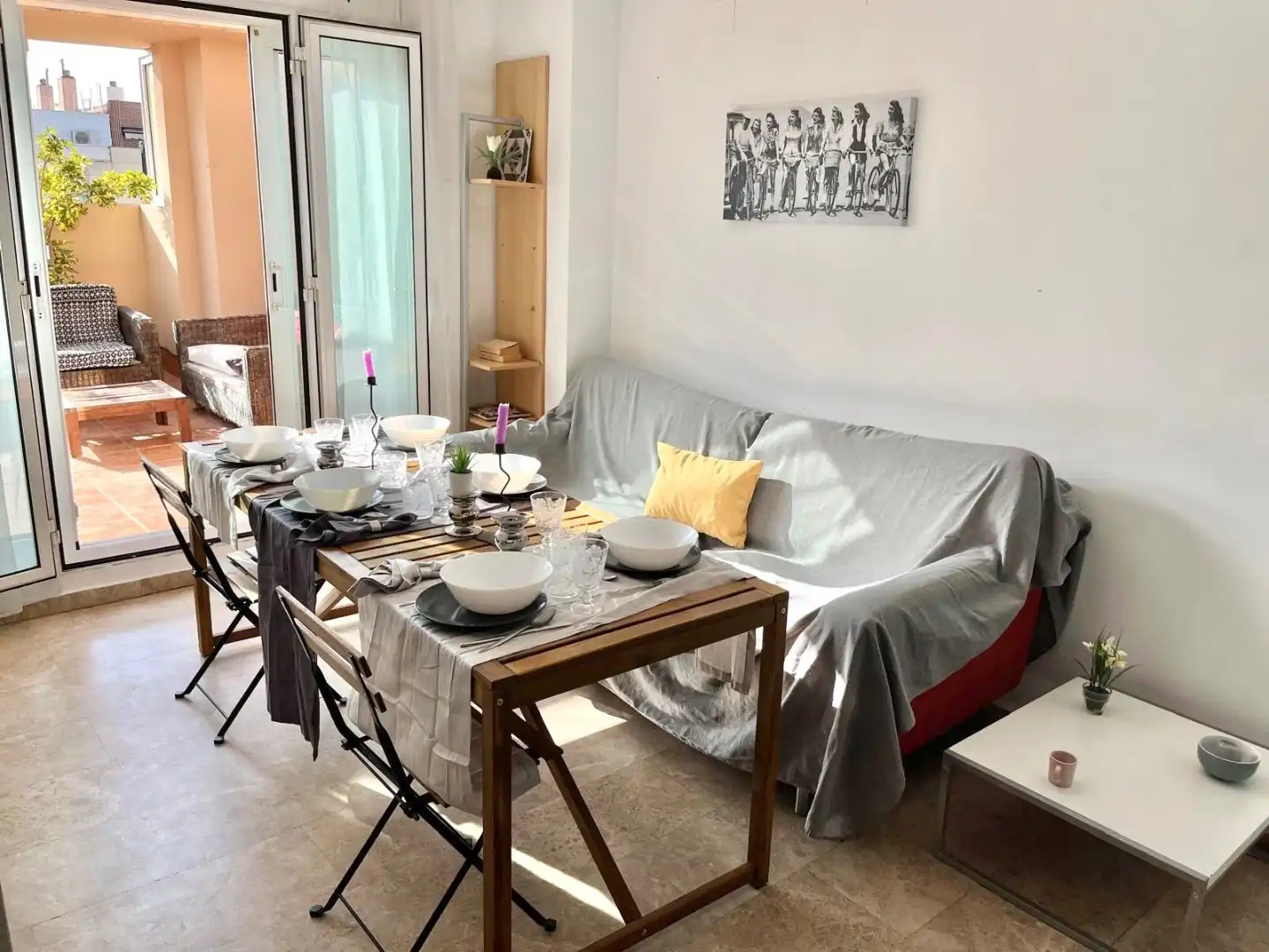 Piso de alquiler en Avinguda del Cardenal Benlloch, 15, Mestalla Comedor de Piso de alquiler en Valencia con Aire acondicionado, Calefacción y Parquet