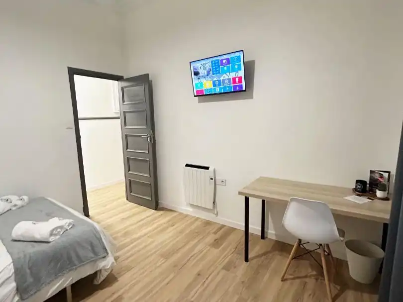 Habitación en Rúa Celso Emilio Ferreiro, 16, Centro Habitación de Apartamento para compartir en Ourense Capital con Calefacción, Terraza y Amueblado
