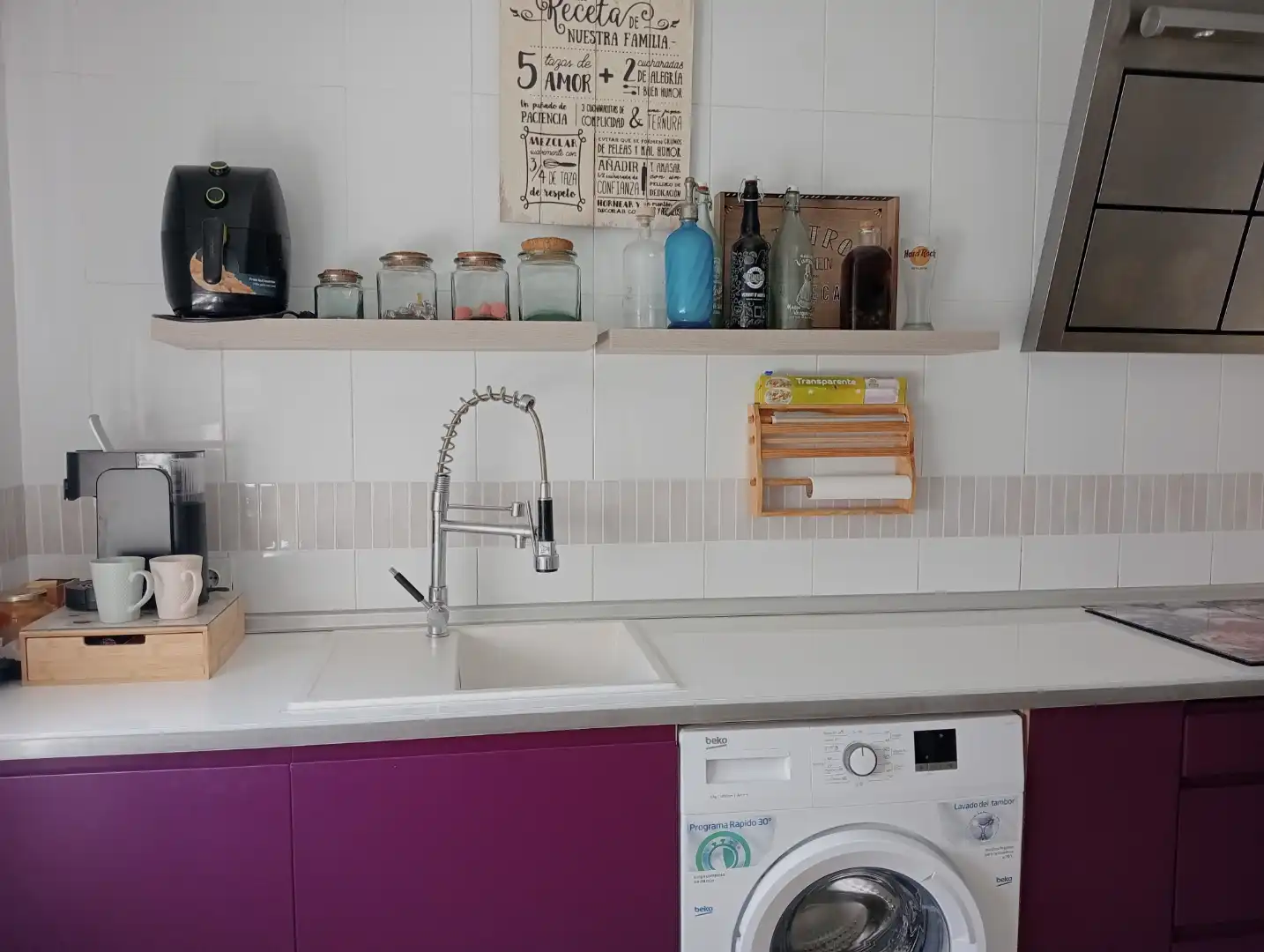Casa adosada en venta en Calle Puerta de Hierro, 5030p, Cabanillas del Campo Cocina de Casa adosada en venta en Cabanillas del Campo con Aire acondicionado, Terraza y Piscina