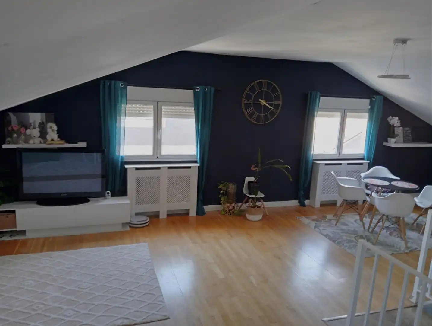 Casa adosada en venta en Calle Puerta de Hierro, 5030p, Cabanillas del Campo Sala de estar de Casa adosada en venta en Cabanillas del Campo con Aire acondicionado, Terraza y Piscina