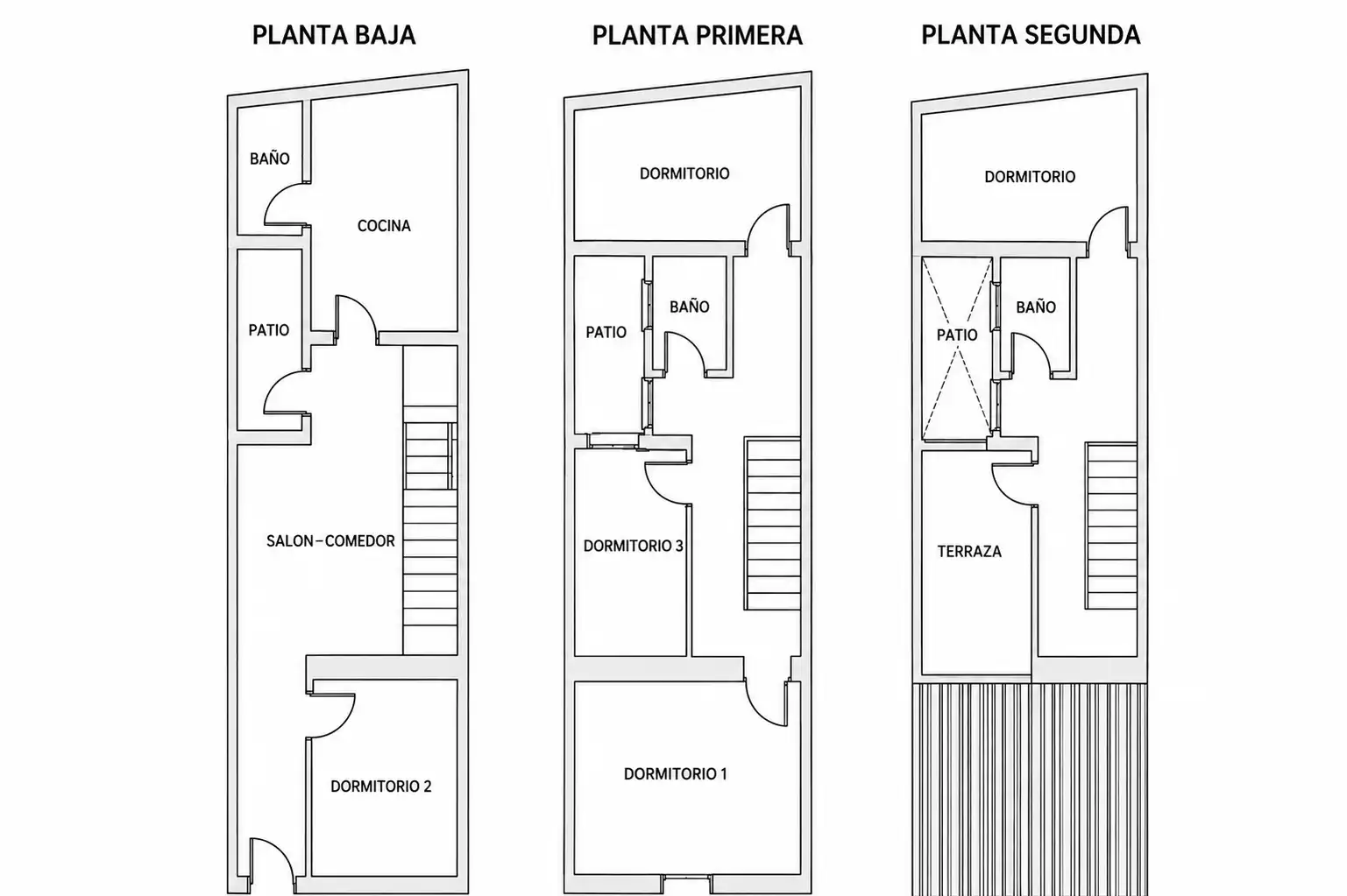 Casa adosada en venda a Calle Nuestra Señora de la Asunción, Jódar Casa adosada en venda en Jódar amb Aire condicionat, Calefacció i Moblat