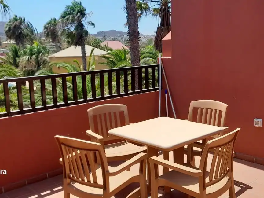 Terraza de Apartamento en venta en La Oliva con Terraza y Piscina
