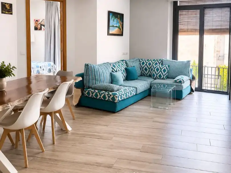 Piso en venta en Plaça Major, 4, Poble Sala de estar de Piso en venta en Calonge i Sant Antoni con Aire acondicionado, Terraza y Balcón