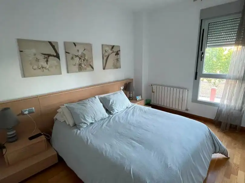 Flat for rent in Calle Agustina de Aragón, 1, Aguas Vivas - La Zambomba Bedroom of Flat for rent in Cáceres with Air Conditioner, Heating and Parquet flooring