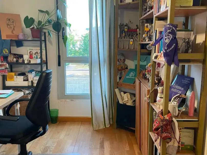 Flat for rent in Calle Agustina de Aragón, 1, Aguas Vivas - La Zambomba Bedroom of Flat for rent in Cáceres with Air Conditioner, Heating and Parquet flooring