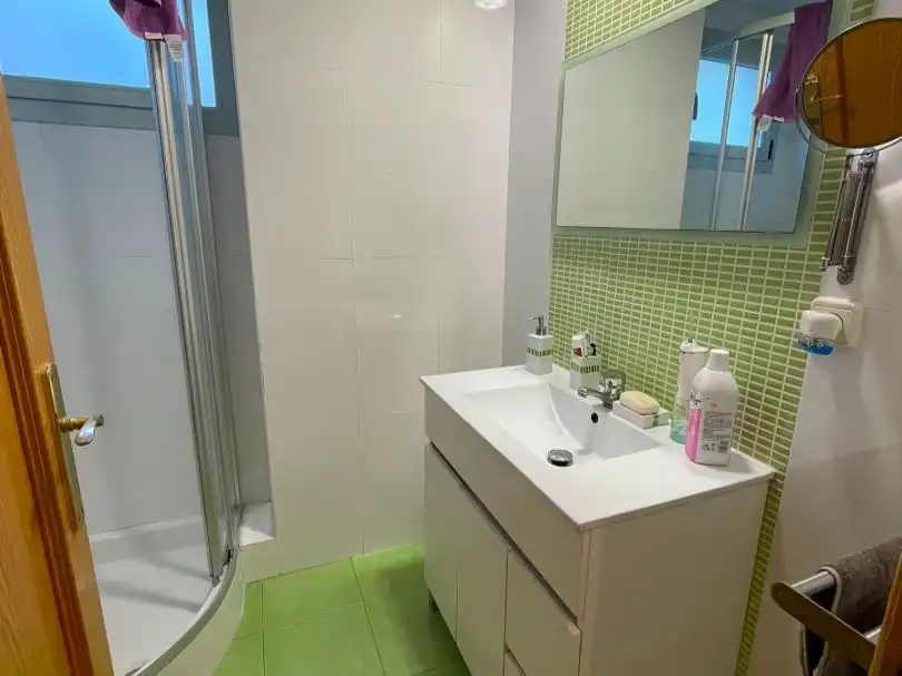 Flat for rent in Calle Agustina de Aragón, 1, Aguas Vivas - La Zambomba Bathroom of Flat for rent in Cáceres with Air Conditioner, Heating and Parquet flooring