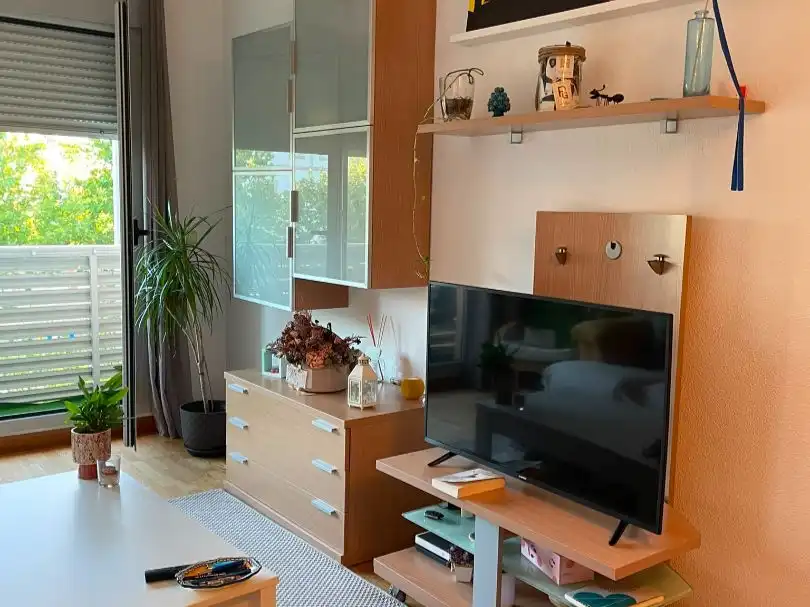 Flat for rent in Calle Agustina de Aragón, 1, Aguas Vivas - La Zambomba Living room of Flat for rent in Cáceres with Air Conditioner, Heating and Parquet flooring