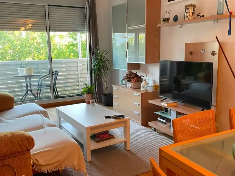 Flat for rent in Calle Agustina de Aragón, 1, Aguas Vivas - La Zambomba Living room of Flat for rent in Cáceres with Air Conditioner, Heating and Parquet flooring