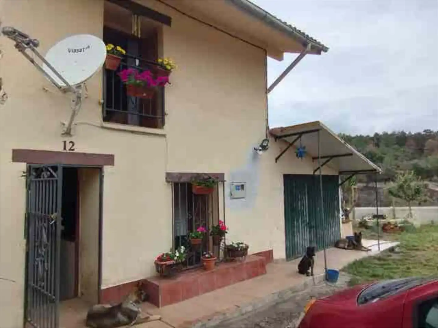 Vista exterior de Casa adosada en venta en Sondika