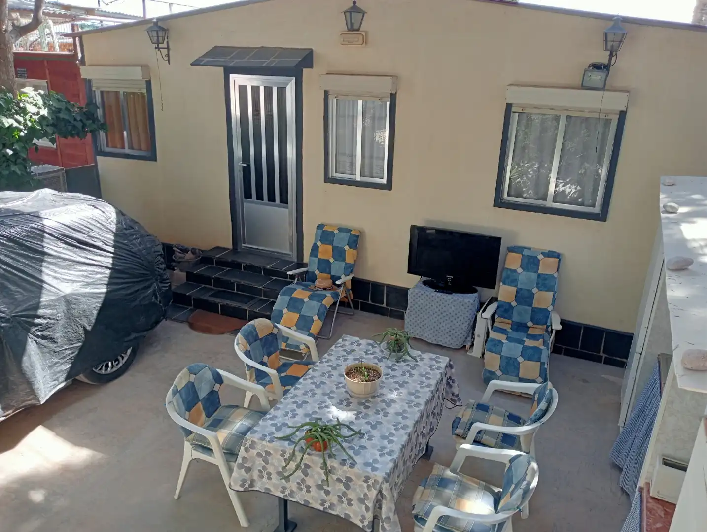 Casa o chalet de alquiler en RM-12, 9, Llano del Beal Terraza de Casa o chalet de alquiler en Cartagena con Aire acondicionado y Amueblado