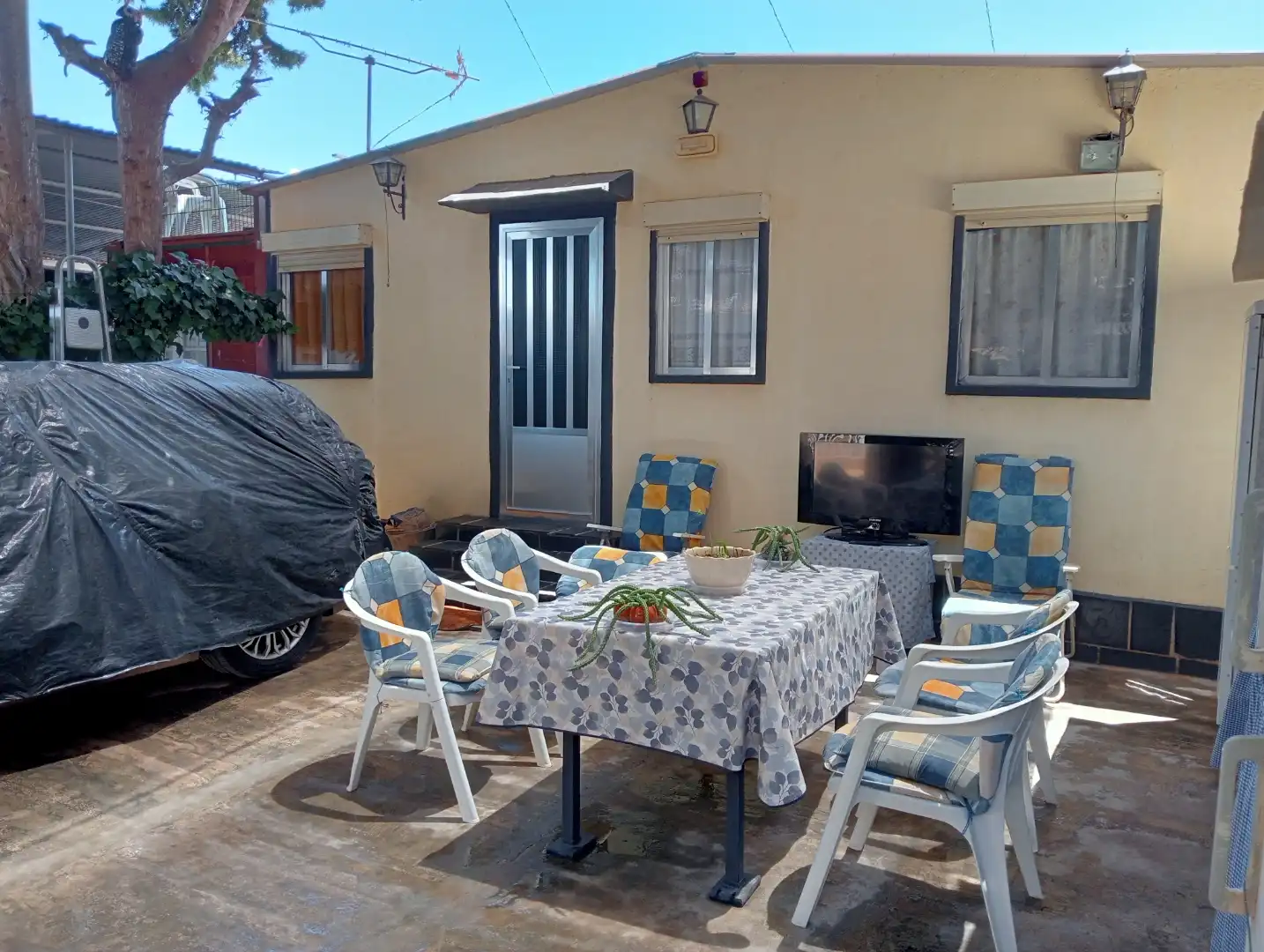 Casa o chalet de alquiler en RM-12, 9, Llano del Beal Terraza de Casa o chalet de alquiler en Cartagena con Aire acondicionado y Amueblado