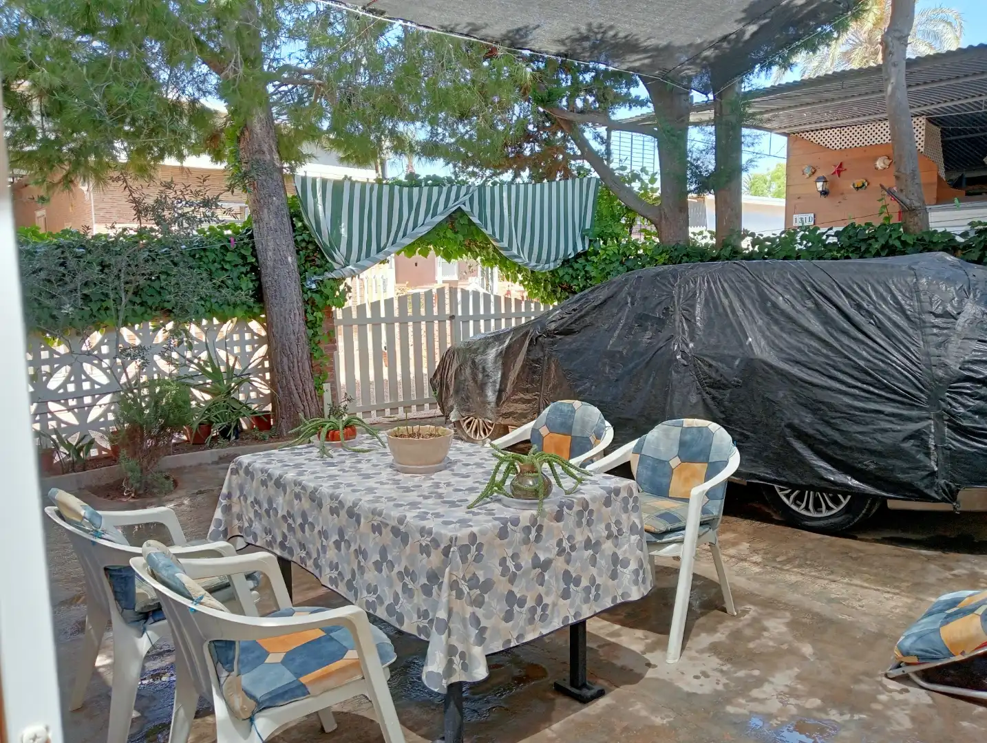 Casa o chalet de alquiler en RM-12, 9, Llano del Beal Terraza de Casa o chalet de alquiler en Cartagena con Aire acondicionado y Amueblado