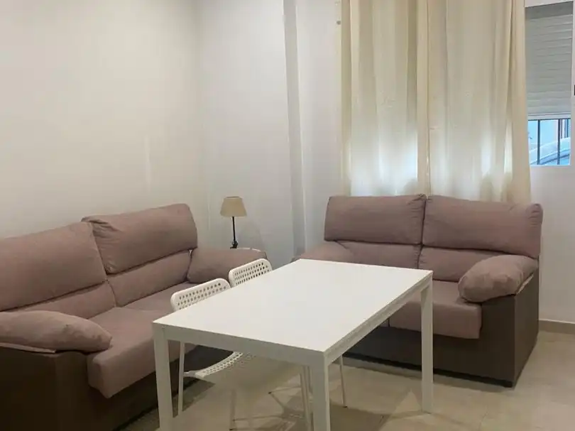 Sala d'estar de Pis de lloguer en Córdoba amb Aire condicionat i Moblat