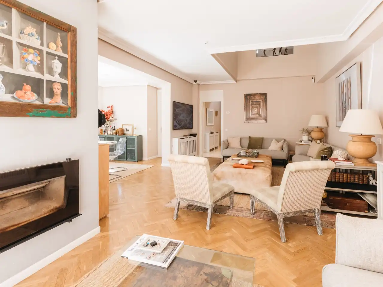 Casa o chalet en venta en Calle de Álvaro Caballero, 19b, La Florida - El Plantío Sala de estar de Casa o chalet en venta en Madrid Capital con Aire acondicionado, Terraza y Piscina