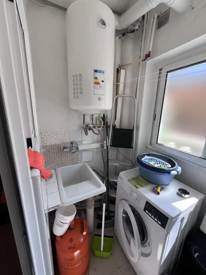 Flat for sale in Calle J Pers Ricart, 14, La Geltrú - Sant Jordi Bathroom of Flat for sale in Vilanova i la Geltrú with Air Conditioner and Balcony