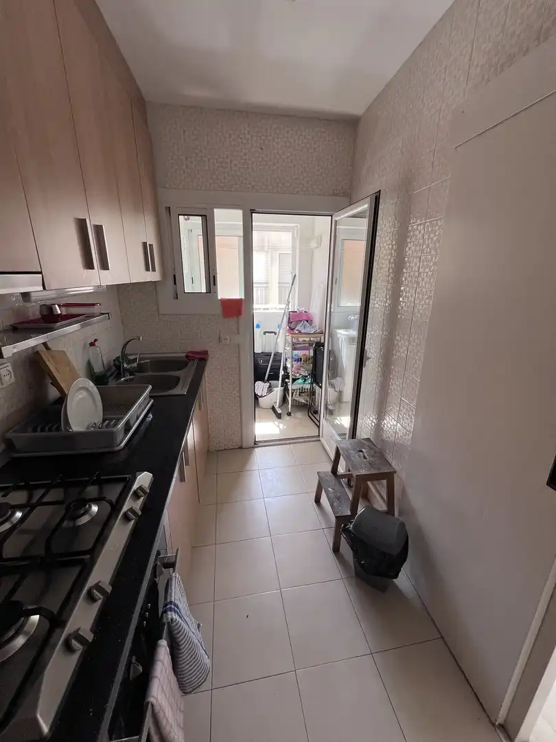 Flat for sale in Calle J Pers Ricart, 14, La Geltrú - Sant Jordi Kitchen of Flat for sale in Vilanova i la Geltrú with Air Conditioner and Balcony