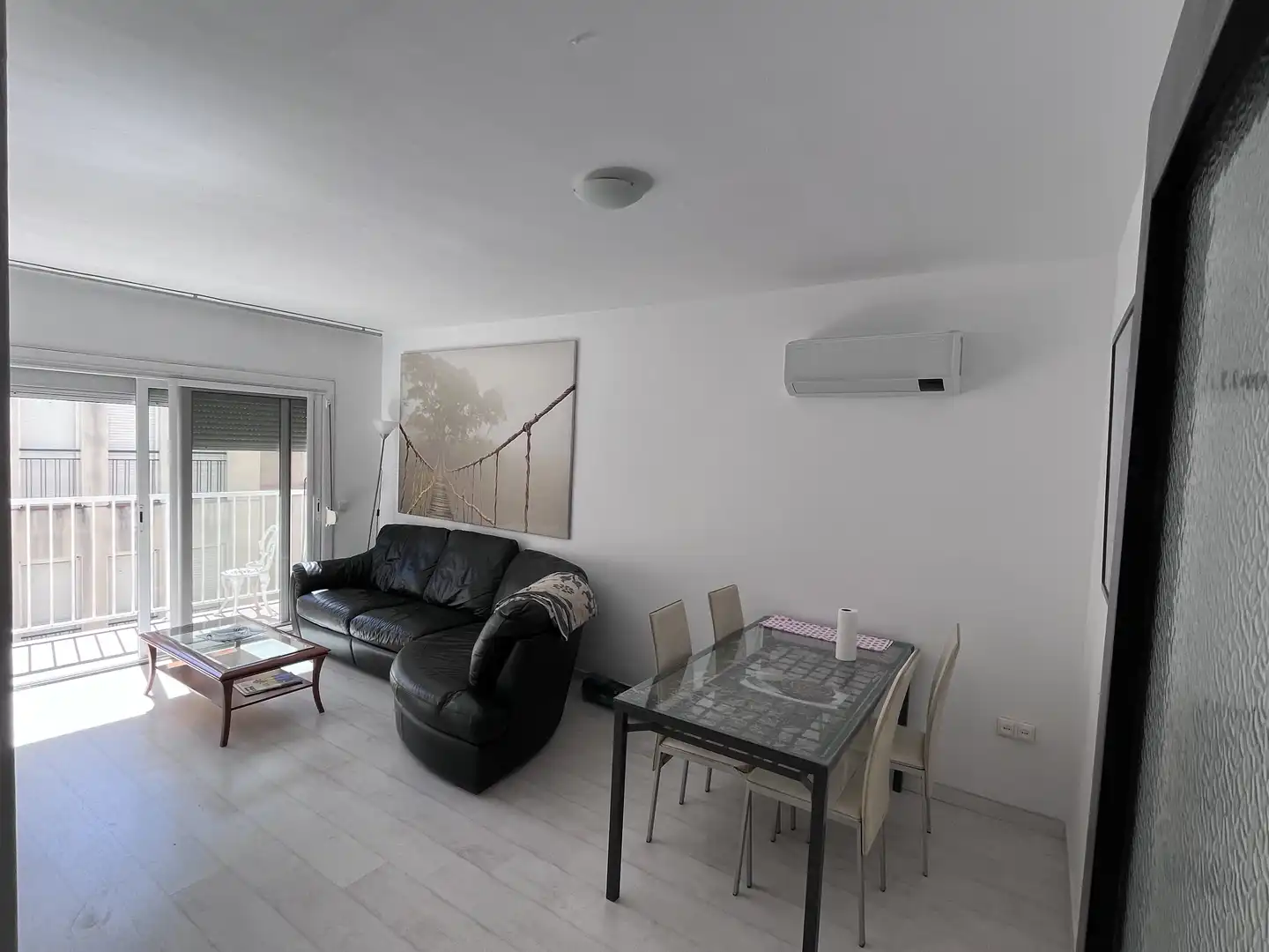 Flat for sale in Calle J Pers Ricart, 14, La Geltrú - Sant Jordi Living room of Flat for sale in Vilanova i la Geltrú with Air Conditioner and Balcony