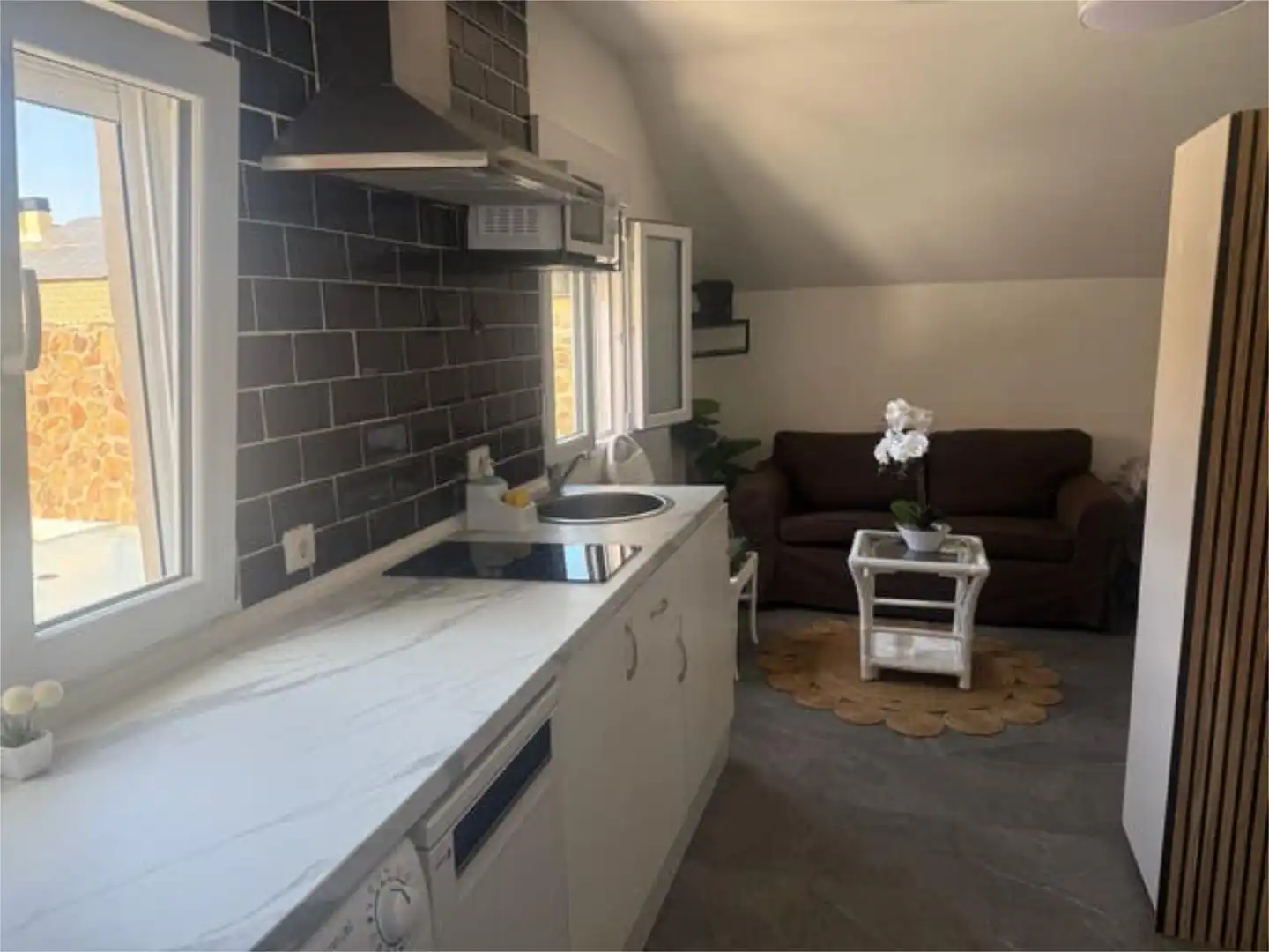 Apartamento de alquiler en Valdepelayo - Montepinos - Arroyo Culebro Cocina de Apartamento de alquiler en Leganés con Calefacción, Jardín privado y Terraza