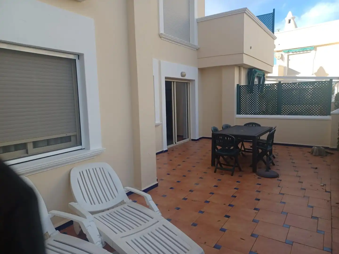 Wohnung zur Miete in Carretera de Les Marines a Dénia, 3, El Palmar - Los Molinos Terrasse von Wohnung zur Miete in Dénia mit Klimaanlage, Terrasse und Schwimmbad