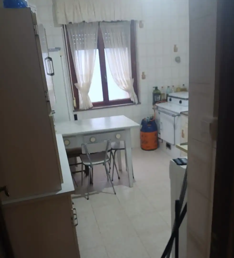 Kitchen of Flat for sale in Langreo  with Heating, Parquet flooring and Furnished