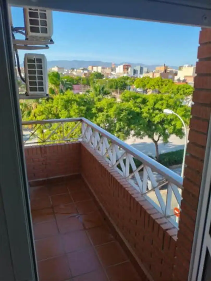 Flat for rent in Los Molinos - Villa Blanca Balcony of Flat for rent in Almería with Heating, Terrace and Furnished
