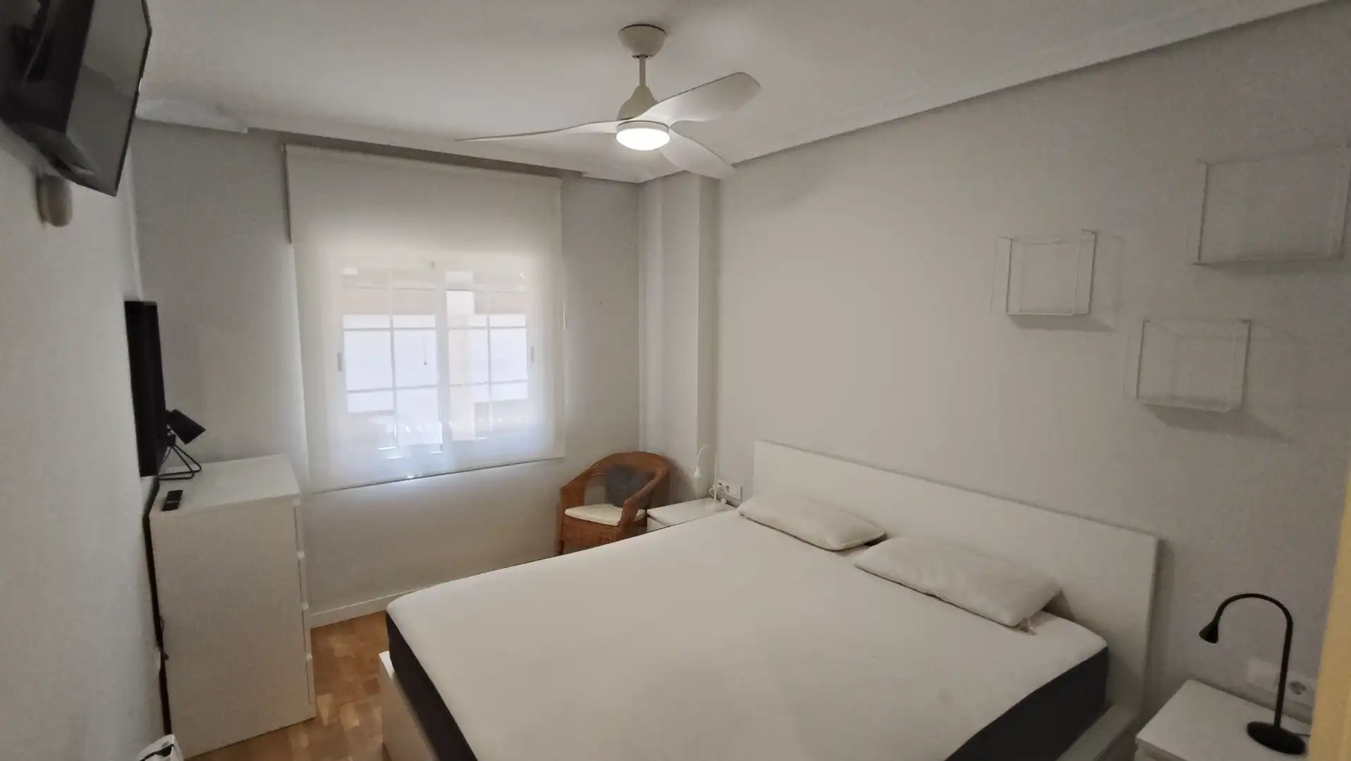 Flat for rent in Calle Romeral, 25, Badajoz Capital Bedroom of Flat for rent in Badajoz Capital with Air Conditioner