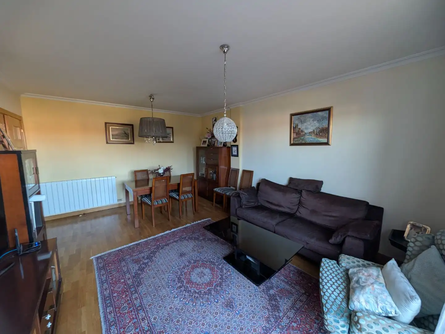 Flat for sale in Avenida de la Unión Europea, 13, Monterrubio de Armuña Living room of Flat for sale in Monterrubio de Armuña with Heating, Private garden and Parquet flooring