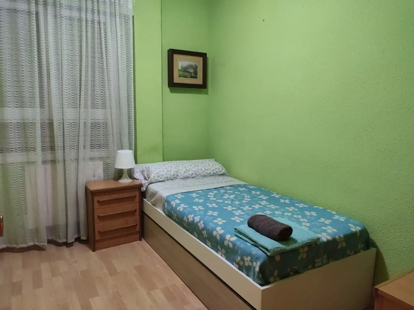 Flat for rent in Avenida Virgen de las Angustias, 5, Reyes Católicos - Paseo San Antonio Bedroom of Flat for rent in Cuenca with Heating, Parquet flooring and Terrace
