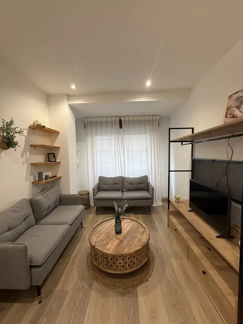 Sala de estar de Piso en venta en Ourense Capital  con Calefacción, Parquet y Terraza