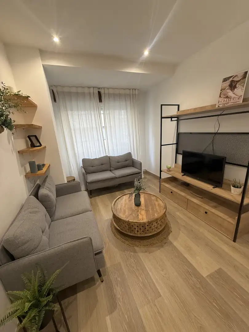Sala de estar de Piso en venta en Ourense Capital  con Calefacción, Parquet y Terraza