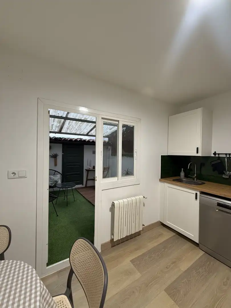 Cocina de Piso en venta en Ourense Capital  con Calefacción, Parquet y Terraza