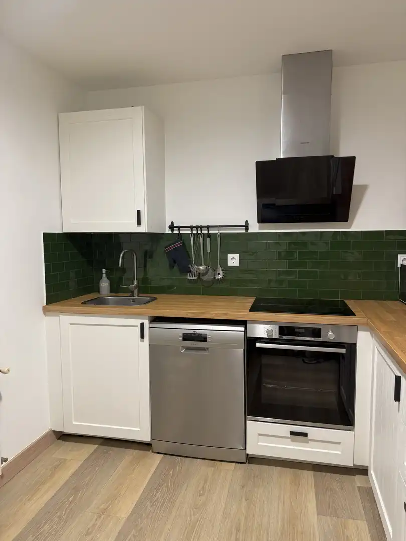 Cocina de Piso en venta en Ourense Capital  con Calefacción, Parquet y Terraza