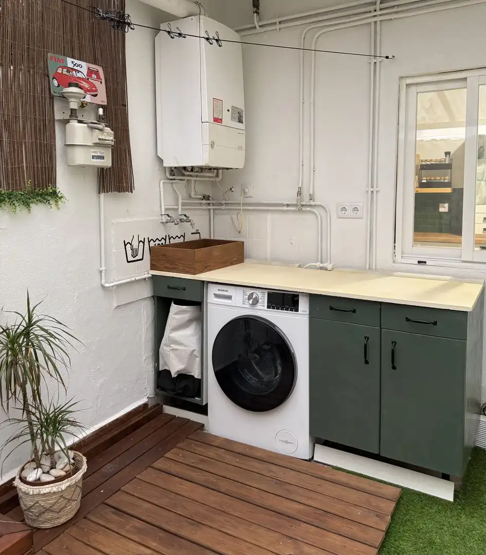 Cocina de Piso en venta en Ourense Capital  con Calefacción, Parquet y Terraza